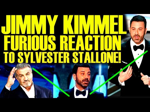 JIMMY KIMMEL LOSES IT WITH SYLVESTER STALLONE AS WOKE HOLLYWOOD HITS ROCK BOTTOM! THIS IS HUGE