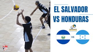 EL SALVADOR VS HONDURAS CENTROAMERICANO SUB 21 MASCULINO