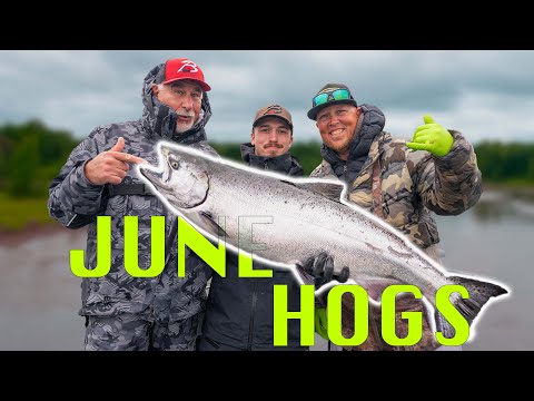 Hooking Into Columbia River GIANTS with Brad’s Skinny Mini Lures!