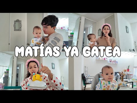 👶🏻MATÍAS YA GATEA Y SE DIÓ SU PRIMER GOLPE + UN DÍA COMO MAMÁ JOVEN☁️