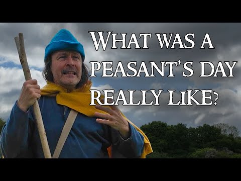 What did MEDIEVAL PEASANTS do all day?