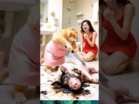 Billi ne Soogar kota Diya  🥺🙏 #cat video #Soogar #funny cat #viralvideo #youtubeshorts #cat