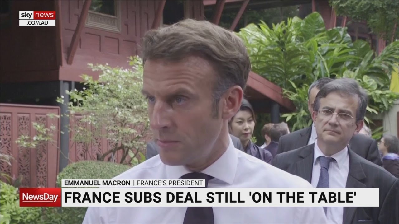 Emmanuel Macron was ‘quite scathing’ of AUKUS Nuclear subs plan while in Bangkok for APEC