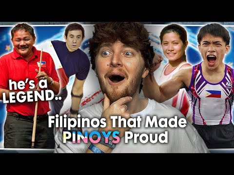 THEY ARE LEGENDS! (FILIPINOS Who Made PINOYS Proud #3 | Reaction)