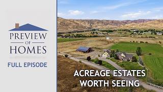 Incredible Idaho Acreage, Riverfront & Mountain Properties | Preview of Homes TV