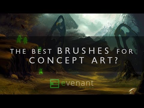 The Best Brushes For Concept Art? - Concept Art Basics...