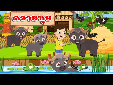 เพลงควาย นกเอี้ยงมาเลี้ยงควายเฒ่า เพลงเด็กคิดส์มีซอง 2568 | KidsMeSong