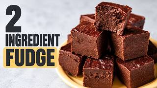I Turned Just 2 Ingredients Into High-Protein Fudge