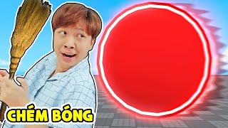 Không thể tin được!  VinhMC đã thử BLADE BALL trong ROBLOX bằng chổi... Chuyện gì đã xảy ra?