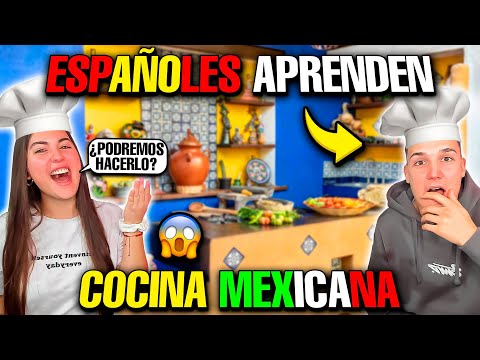 🇪🇸 ESPAÑOLES APRENDEN COCINA MEXICANA🇲🇽😱 **QUIZ de MÉXICO** MIS SOBRINOS REACCIONAN