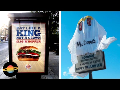 10 najlepszych działań Burger Kinga przeciwko McDonald's