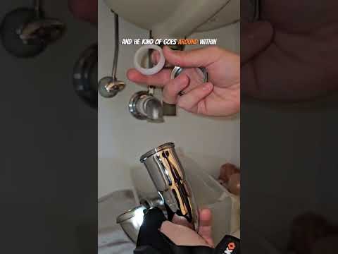 Do you agree with this? How to change a p trap #howto #diy #viral #plumbing