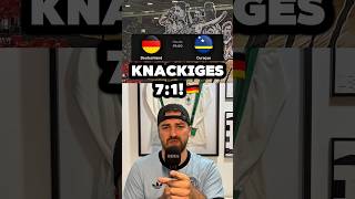 Deutschland vs Curacao wird ein knackiges 7:1!