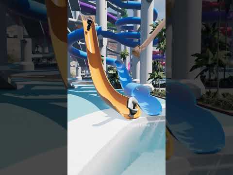 Skibidi Toilets Boss Head & Water Park Slides Crush – BeamNG.drive