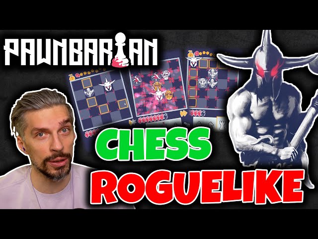 Roguelike Cards with Chess moves - Pawnbarian [First Impressions] Gameplay