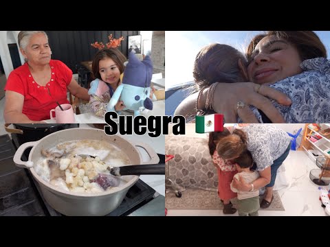 LLEGO MI SUEGRA 👏❤️🇲🇽| Hice menudo 🍲