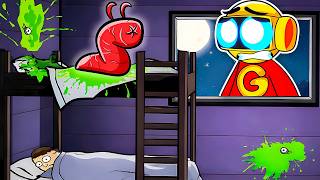 ESTE GUSANO ALIENÍGENA ACABO CON LA HUMANIDAD... | Sprunki Garnold