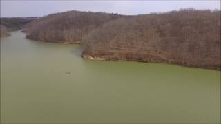 Short fly over Lake Rupert
