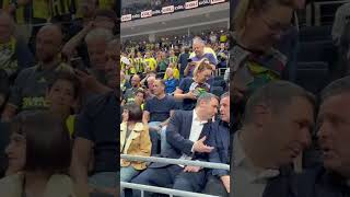 Aziz Yıldırım ve kızı Yaz Beşiktaş Derbisinde| #azizyıldırım