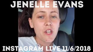 Jenelle Evans Full Insta Live Rant - NEW 11/6/2018