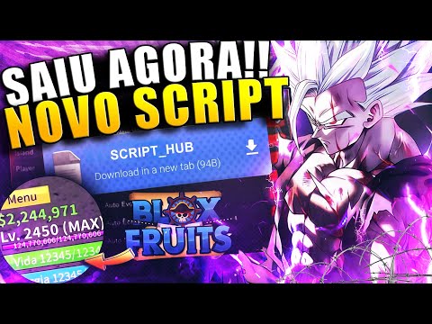 SAIU AGORA!!💥 NOVO SCRIPT BLOX FRUITS PARA CELULAR NOVAS FUNÇÕES AUTO FARM  - (MOBILE e PC) 