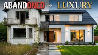 Old Ruined House Transformed Into Luxury Modern Home | AI Renovation