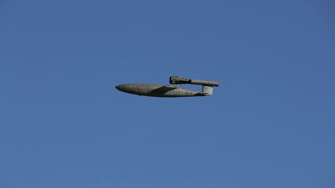 V-1 Flying Bomb Replica from WW2 at Omaka
