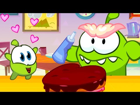 Om Nom Stories 🍭 St. Valentine's Day 🍭 Funny Cartoons For Kids 🍿Super Toons TV - Bajki Po Polsku