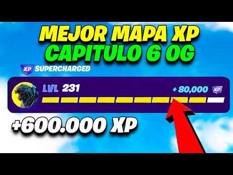 [MAPA de XP] Como *SUBIR RAPIDO DE NIVEL* en FORTNITE *BUG de EXPERIENCIA* Capítulo 6 Temporada 1 OG