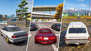 1990 Subaru Legacy RS, Lotus Elise and GMC Jimmy - Forza Horizon 6