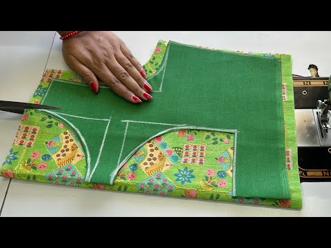 Boat Neck Blouse Back Neck Design | Blouse Ki Design | Cutting And Stitching Back Neck Blouse Design