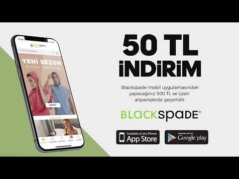 50 TL İndirim - Blackspade Mobil Uygulamasına Özel