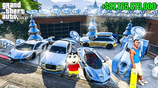 FRANKLIN TOUCH ANYTHING BECOME DIAMOND ll EVERYTHING IS FREE IN GTA 5