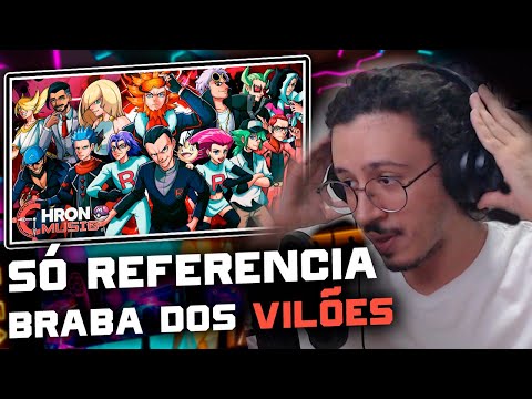 Reagindo ao Rap dos Vilões de Pokémon - CAMINHO DO PODER do Chrono!