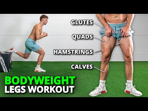 15 Minute Bodyweight Legs Workout for Beginners