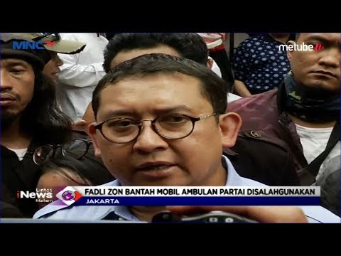 Download Video Polisi Amankan Ambulans Gerindra Bawa Batu, Begini Reaksi Fadli Zon - LIM 22/05 Download Video Polisi Amankan Ambulans Gerindra Bawa Batu, Begini Reaksi Fadli Zon - LIM 22/05