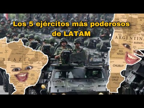 Los 5 ejércitos más poderosos de LATAM 🌎💣