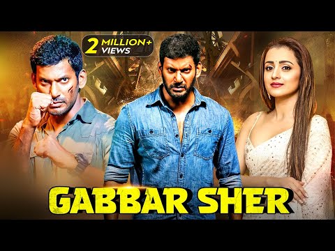 Vishal's - Gabbar Sher | New Released Hindi Dubbed Action Movie | New South Movie | Action Movie