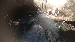 Deep well swimming