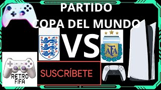 PARTIDO COPA DEL MUNDO - [INGLATERRA VS ARGENTINA] 15/07/2026 (PREDICCIÓNES PS5) ⚽⚽⚽⚽ 🥅🥅🥅🥅