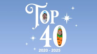 TOP 40 Countdown | 2020 - 2025 | Best of Walt Disney World Vlog Moments & More | Adam Hattan