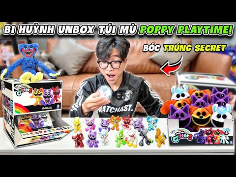 BI HUỲNH UNBOX 1 THÙNG ĐỒ CHƠI POPPY PLAYTIME BẤT NGỜ MỞ RA BỘ 3 QUÁI VẬT SECRET