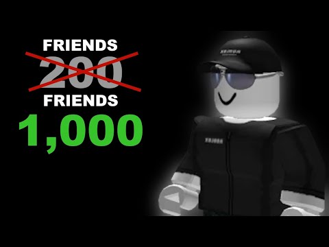 Roblox will increase the Friends Limit