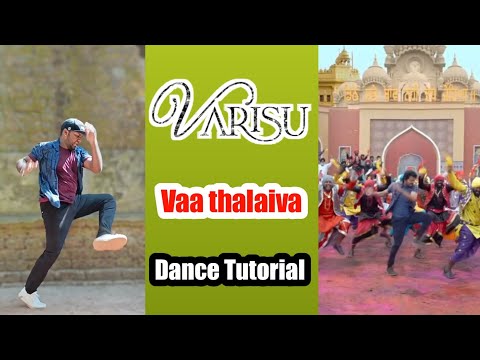 learn  dance vaa thalaiva dance vijay style  #dancetutorial #dance #varisu #vijay #tutorial