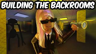 I BUILT THE BACKROOMS IN BLOXBURG...