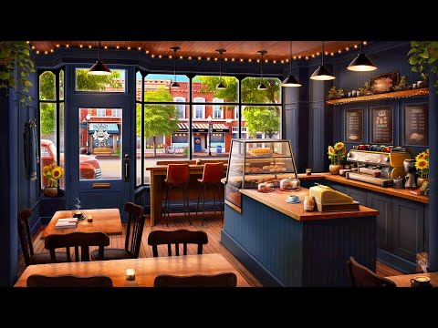 Calm Cafe Jazz Radio ๐ฟ๐ฆโ๏ธ cozy summer coffee shop ambience to relax/study/work to
