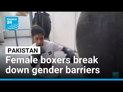 YouTube video thumbnail: In Pakistan, Female Boxers Break Down Gender Barriers to Step Into the Ring