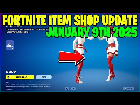 *RARE* SHAKE & SPLIT EMOTE IS BACK! Fortnite Item Shop [January 9th, 2025] (Fortnite Battle Royale)