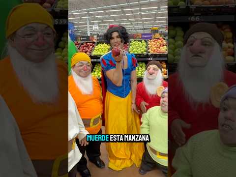 Blanca Nieves mordiรณ la manzana ๐ฑ๐ฑ #memoaponte #blancanieves