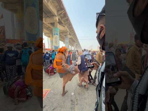 महाकुंभ में इस बाबा का गूसा सबसे ख़राब था 😱😱
